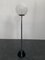 Lámpara de pie de acero y cristal de Murano, años 60, Imagen 1