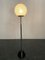 Lámpara de pie de acero y cristal de Murano, años 60, Imagen 2