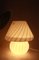 Lámpara de mesa Swirl Franca en forma de champiñón de Murano Vetri, años 70, Imagen 7