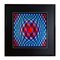 Victor Vasarely, Framed Serigraph, Printed by Editions Du Griffon, 1972 1