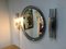 Vintage Mirror & Sconces from Guzzini, Set of 3 5