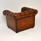 Victorian Style Leather Chesterfield Armchair , 1950s 7