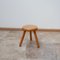 Small Low Pine Stool, 1970s 2