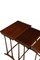 Antique Mahogany Nesting Tables, Set of 4, Image 8