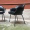 Italian Modern Black Leather Armchairs from Cassina, 1970s, Set of 2, Image 9