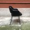 Italian Modern Black Leather Armchairs from Cassina, 1970s, Set of 2 5