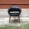 Italian Modern Black Leather Armchairs from Cassina, 1970s, Set of 2 8
