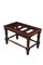 Antique Luggage Rack Hall Bench from James Shoolbred 6