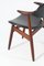 Mid-Century Modern Teak Cowhorn Chairs by Tijsseling for Hulmefa Nieuwe Pekela, 1960s, Set of 2, Image 13