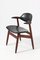 Mid-Century Modern Teak Cowhorn Chairs by Tijsseling for Hulmefa Nieuwe Pekela, 1960s, Set of 2 5