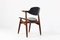 Mid-Century Modern Teak Cowhorn Stühle von Tijsseling für Hulmefa Nieuwe Pekela, 1960er, 2er Set 7