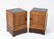 Art Deco Hague School Oak Nightstands, 1920s, Set of 2 5