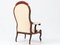 Satinwood Victorian High Back Armchair or Voltaire Chair, 1860s, Image 9