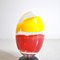 Sculpture Egg in Heavy Glass Polychrome 6
