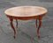 Antique Dining Salon Table with Curved Legs, Image 3