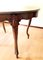 Antique Dining Salon Table with Curved Legs, Image 2