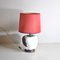 Lámpara de mesa de cerámica esmaltada, años 60, Imagen 3