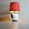 Glazed Ceramic Table Lamp, 1960s, Image 8