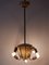 Lámpara colgante o lámpara Sputnik con ocho brazos, años 50, Imagen 2