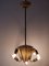 Lámpara colgante o lámpara Sputnik con ocho brazos, años 50, Imagen 10