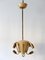 Lámpara colgante o lámpara Sputnik con ocho brazos, años 50, Imagen 5