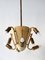 Lámpara colgante o lámpara Sputnik con ocho brazos, años 50, Imagen 11