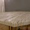 Golden Brass, Chrome and Travertine Dining Table, 1970s, Image 6