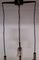 Ceiling Lamp with Black Plastic Arms & Chromed Metal, 1970s, Image 6