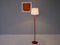 Lámpara de pie Mid-Century de Uno & Östen Kristiansson para Luxus, Imagen 6