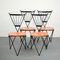 Dining Chairs by Josef Hoffmann for Bonaldo, 1980s, Set of 4 3