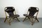 Bamboo Garden Armchairs, 1960s, Set of 2 1