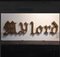 My Lord Gothic Letter Set, Set of 6 1