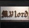 My Lord Gothic Letter Set, Set of 6, Image 1