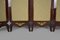 Neoclassical Style 4-Panel Folding Screen in Inlaid Mahogany, France, 1970s 11