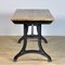 Industrial Table With Cast Iron Base 5