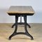 Industrial Table With Cast Iron Base, Image 5