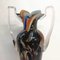 Amphora Murano Glass Vase With Bronze Base, 1970s, Image 6