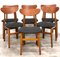 Danish Dining Chairs, 1960s, Set of 6 2