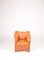 Armchair in Patinated Leather by Mario Bellini for Cassina, 1970s, Image 9