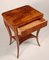 Small Brown Walnut Biedermeier Side Table, Austria, 1830s, Image 7