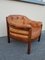 Scandinavian Leather Club Chair by Arne Norell, 1960s 2