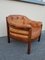 Scandinavian Leather Club Chair by Arne Norell, 1960s, Image 2