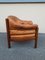 Scandinavian Leather Club Chair by Arne Norell, 1960s 6