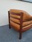 Scandinavian Leather Club Chair by Arne Norell, 1960s 9