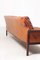 Mid-Century Danish Sofa in Patinated Leather and Solid Rosewood, 1950s 13