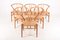 Wishbone Chairs in Patinated Oak by Hans Wegner, 1960s, Set of 6, Image 1