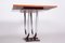 Tavolino da caffè Art Déco in metallo cromato e palissandro, anni '20, Immagine 3