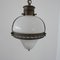 Antique Two Tone French Opaline Pendant Light, Image 7