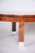 Early 20th Century Art Deco Walnut Low and Wide Coffee Table, 1920s 8