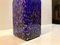 Blue Crystal Vase with Rose Gold Speckles from Joska, 1970s, Image 4